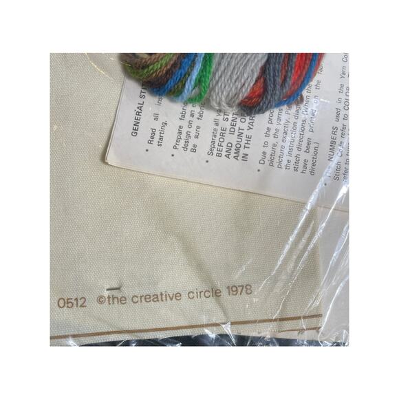2 Needlepoint Kits, The Creative Circle: Pine Valley Mill & Stoney Creek Bridge - Picture 7 of 9